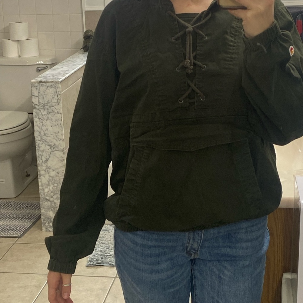 Green vintage jacket